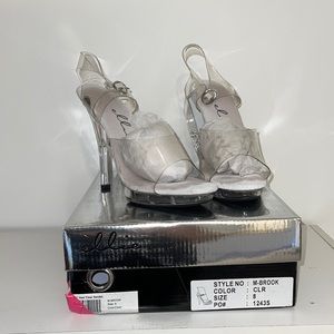 Clear heels for NPC & IFBB SHOWS